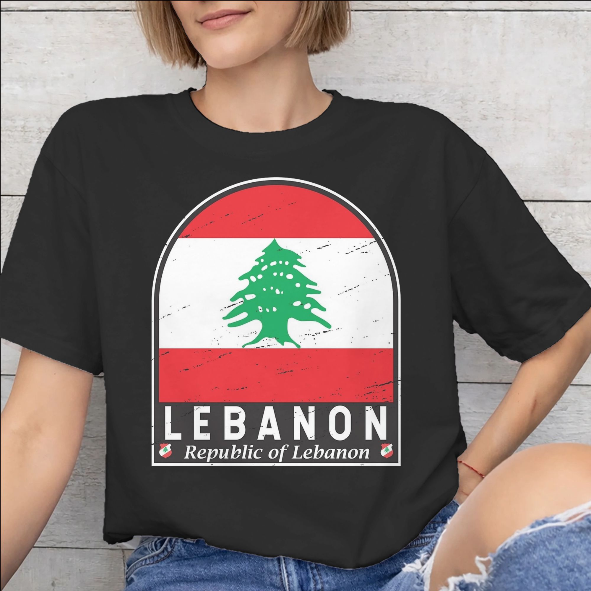 Women Accessories Lebanon - Lebanon Flag Heart Accessories Men Women