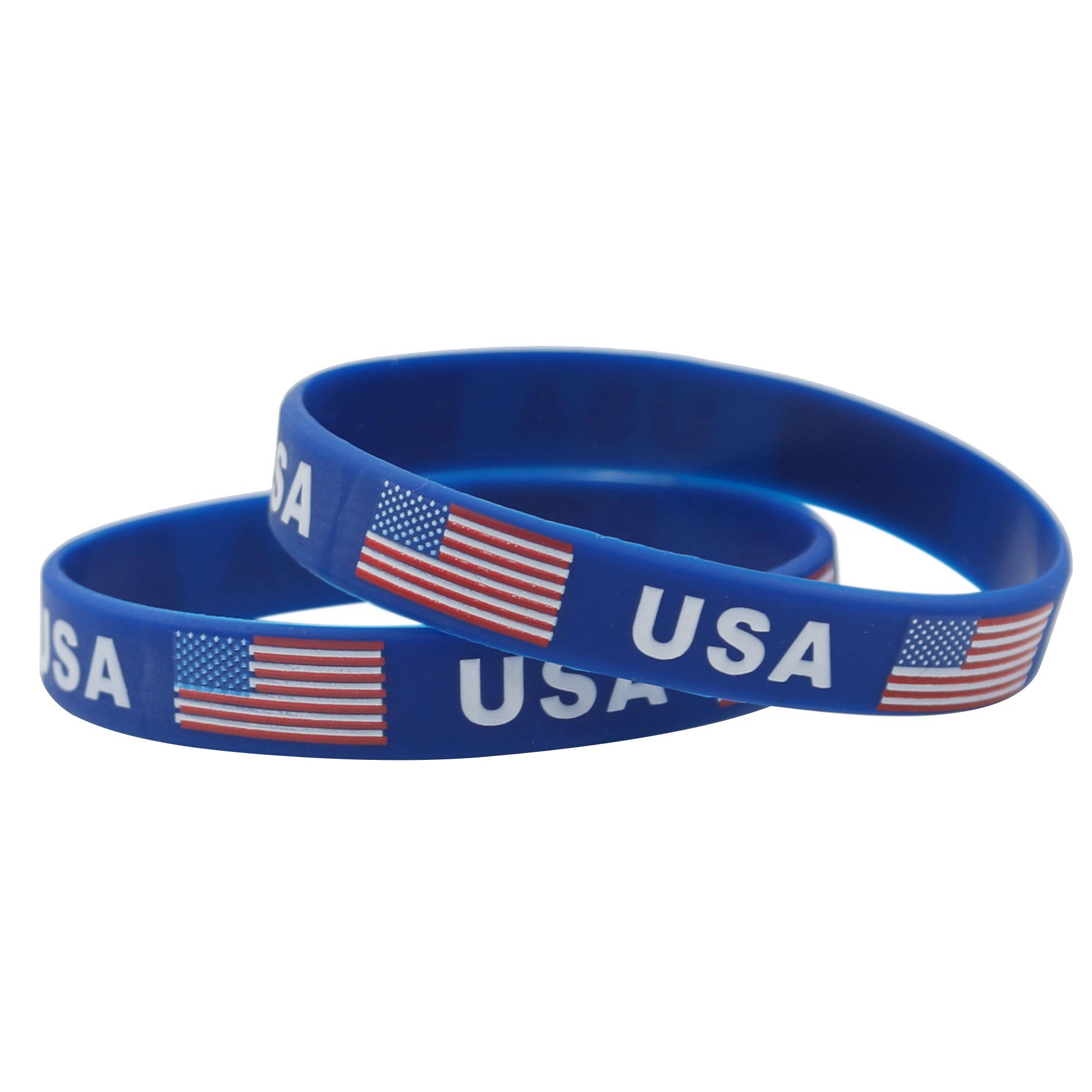 Women Accessories Usa - 2pcs USA Flag Bracelets for Men