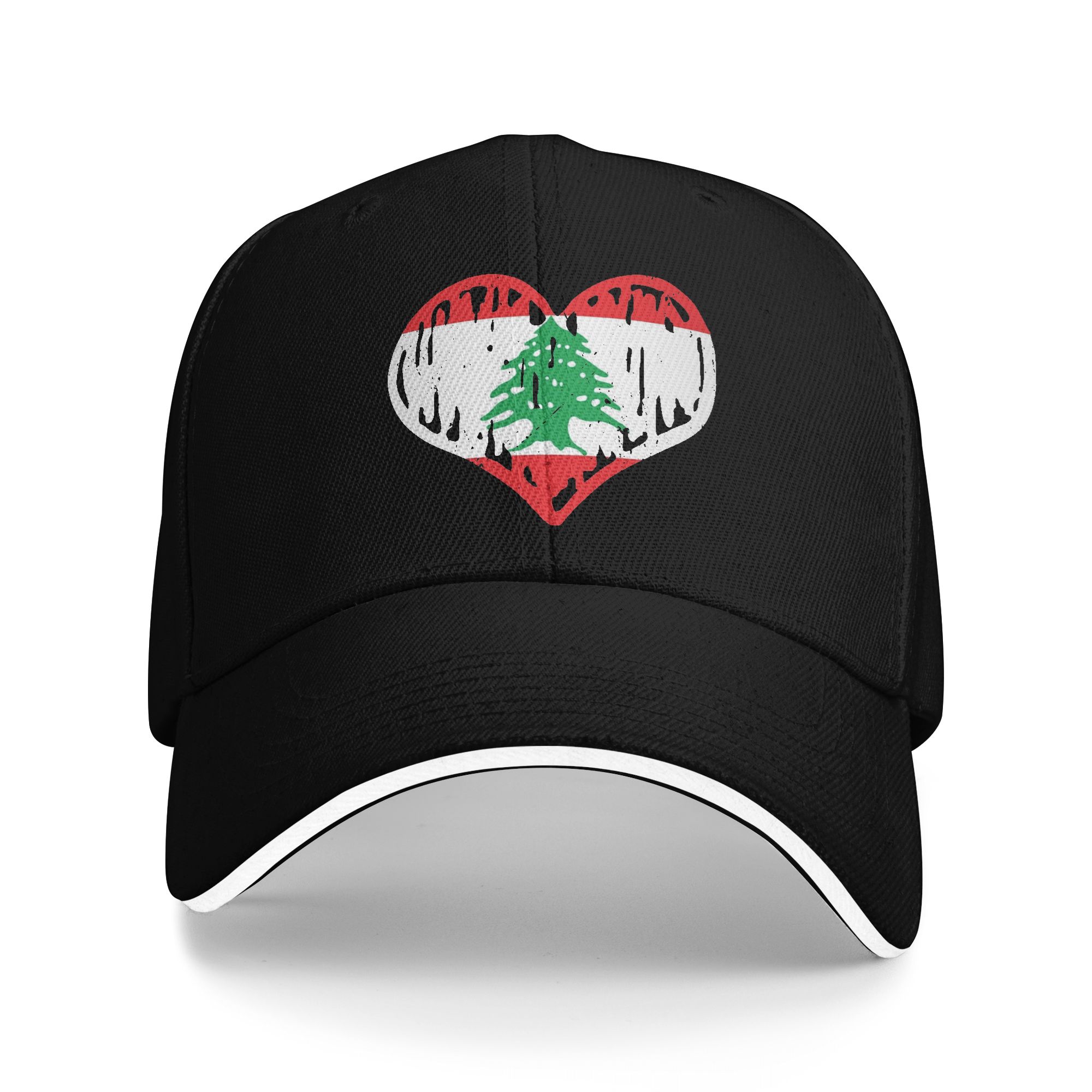 Women Accessories Lebanon - Lebanon Flag Heart Accessories Men Women