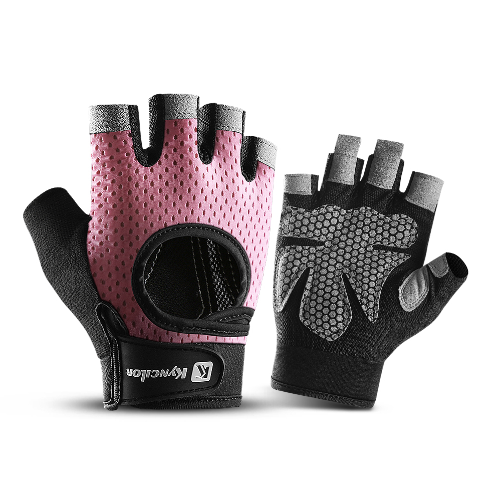 Half Finger Gloves Gym Fitness - Women'S Exercise Accessories 评论和价格