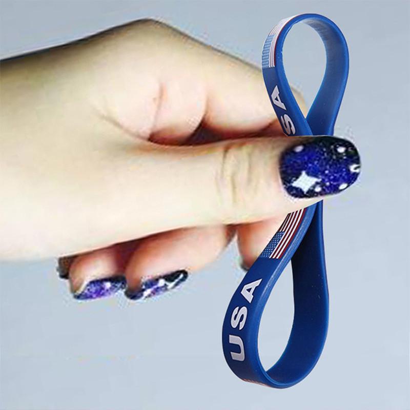 2pcs USA Flag Bracelets for Me - Women Accessories Usa 评论和价格