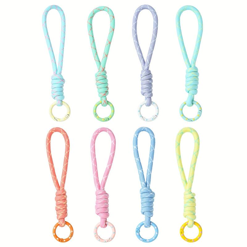 2~5pcs Colorful Braided Keycha - Women'S Key Accessories 评论和价格