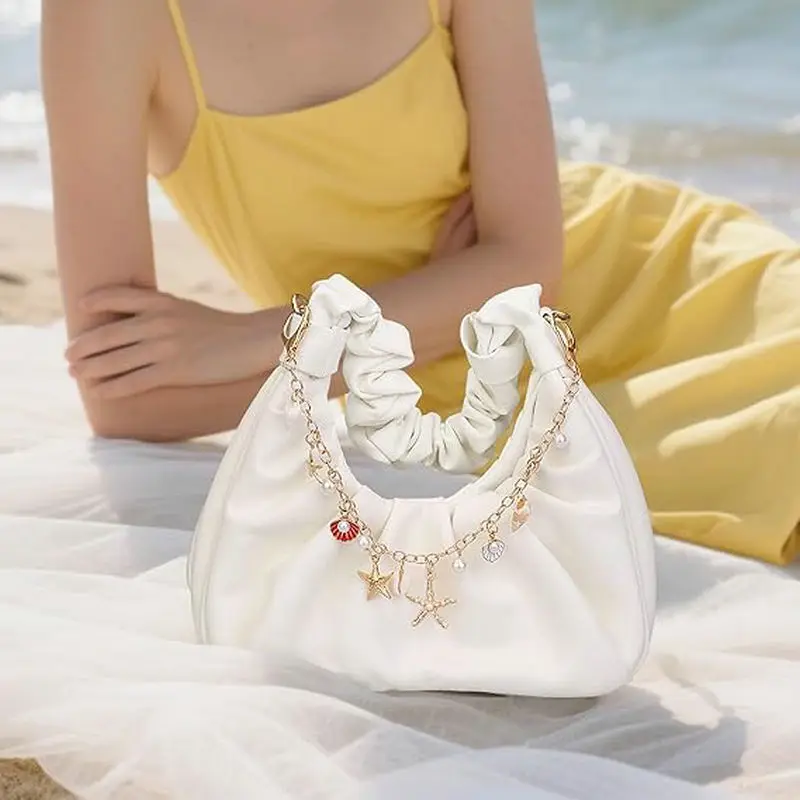 Bag Charms for Handbags Golden - Women'S Accessories Handbags 评论和价格