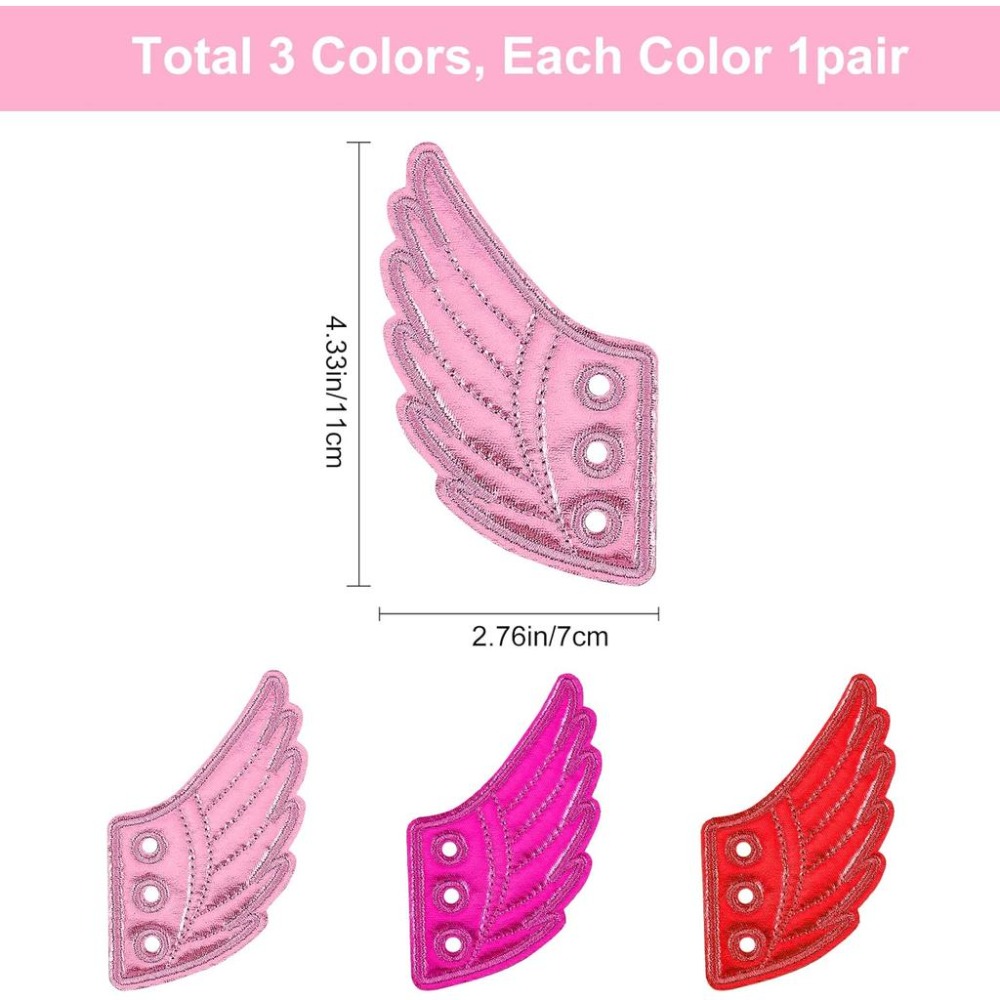Angel Wings Shoe Accessory - R - Women'S Accessories Red Wing Shoes 评论和价格