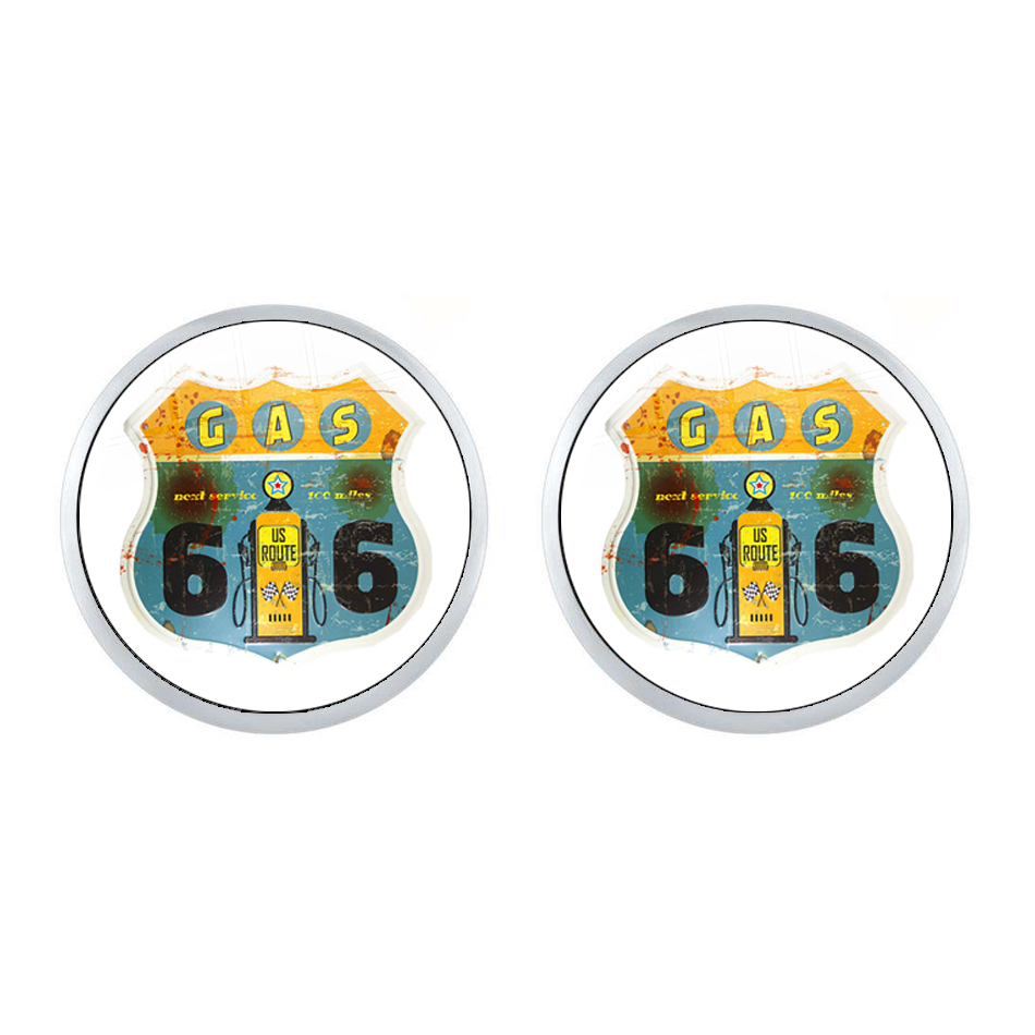 New Route US 66 Earrings 12mm  - Women Accessories Usa 评论和价格