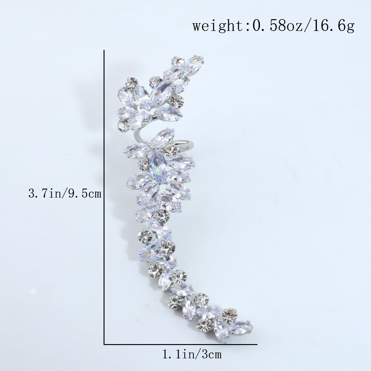 1pc/Women's Rhinestone Ring, E - Women'S Accessories Gift Ideas 评论和价格
