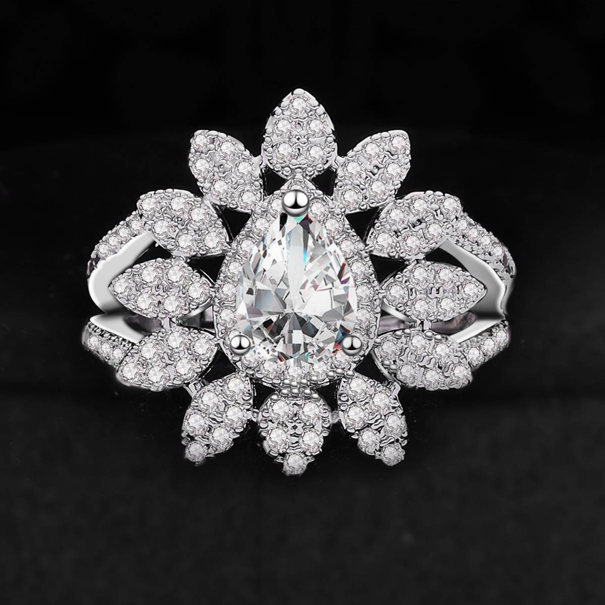 Sparking Water Drop Wedding Je - Women Accessories Uae 评论和价格