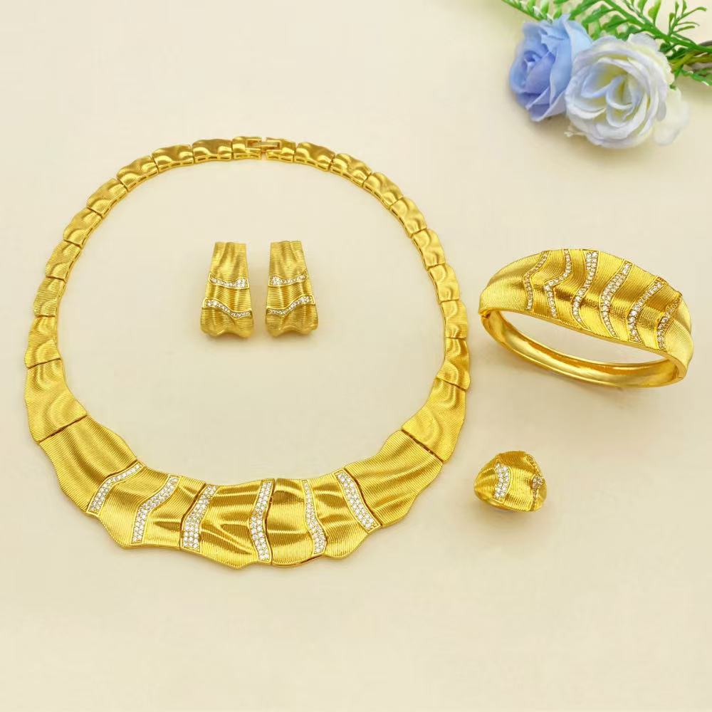 JRH UAE Saudi Style Gold Plate - Women Accessories Uae 评论和价格