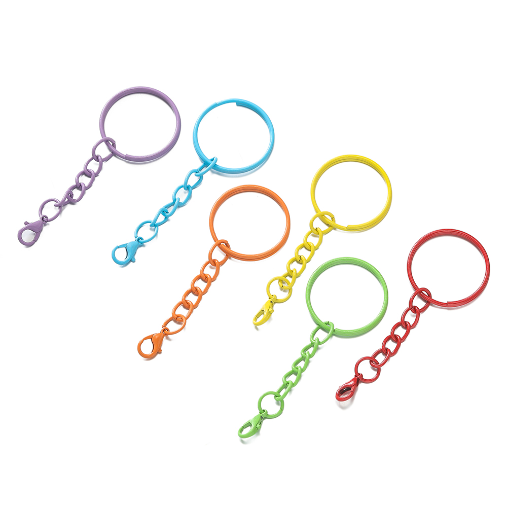 5pcs/Lot 25mm Colored Split Ri - Women'S Key Accessories 评论和价格