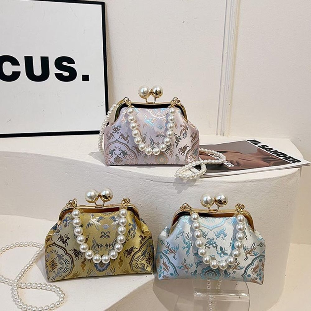 Pearl Chinese Style Handbag Ki - Women'S Accessories Handbags 评论和价格