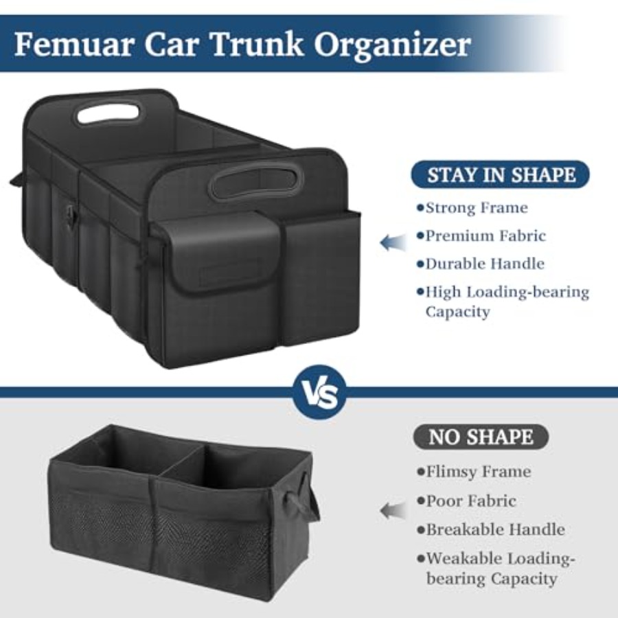 Car Trunk Organizer with Capac - Women'S Jeep Accessories 评论和价格
