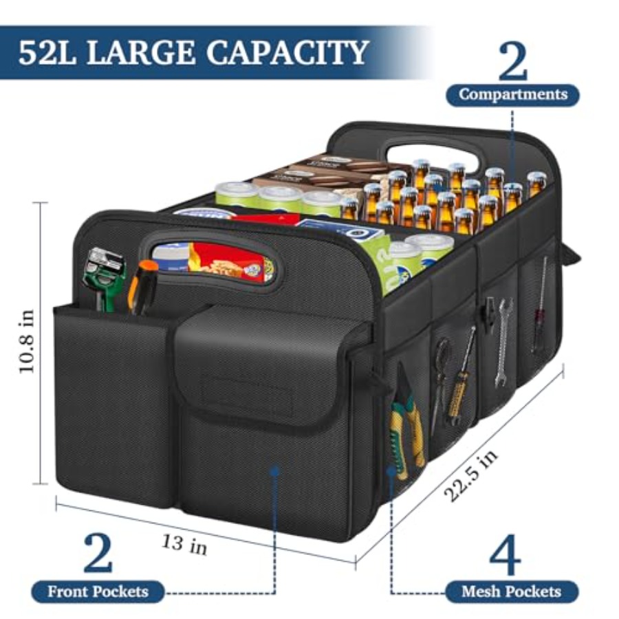 Car Trunk Organizer with Capac - Women'S Jeep Accessories 评论和价格