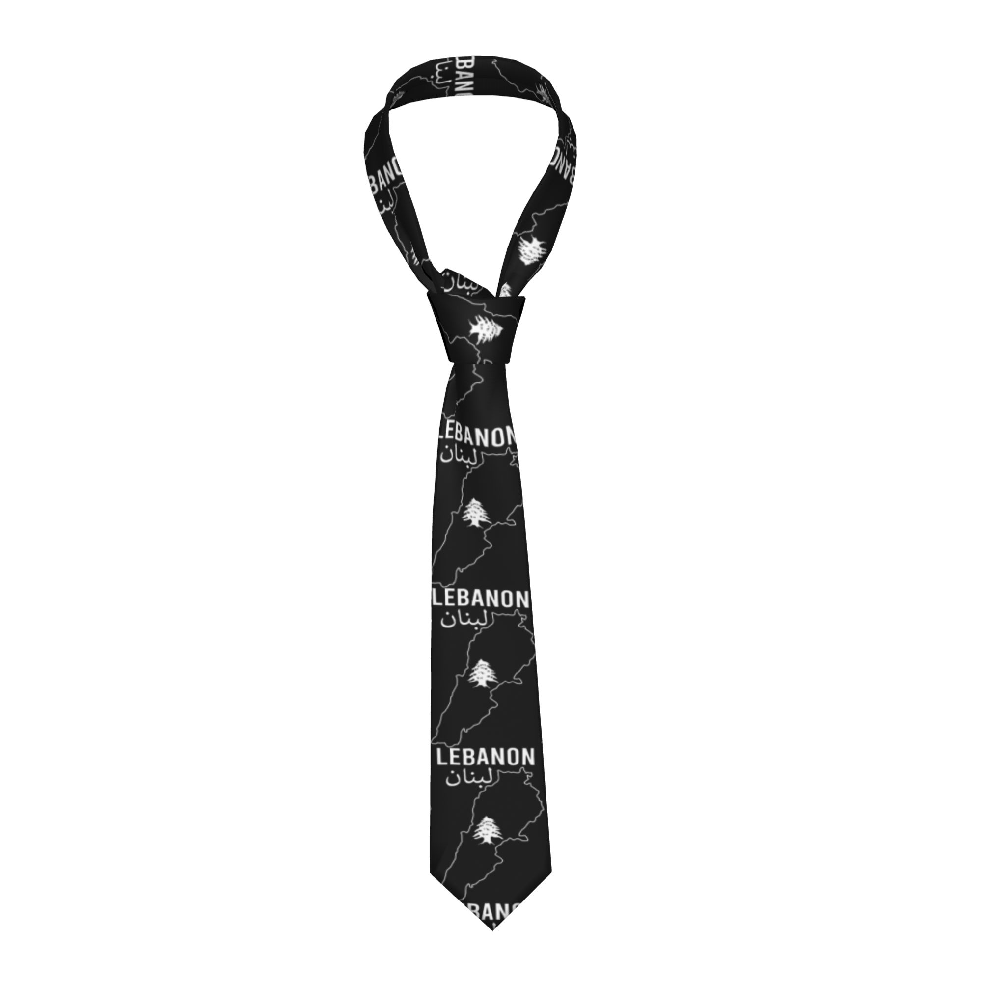Lebanon Flag Map Beirut Tie Ce - Women Accessories Lebanon 评论和价格