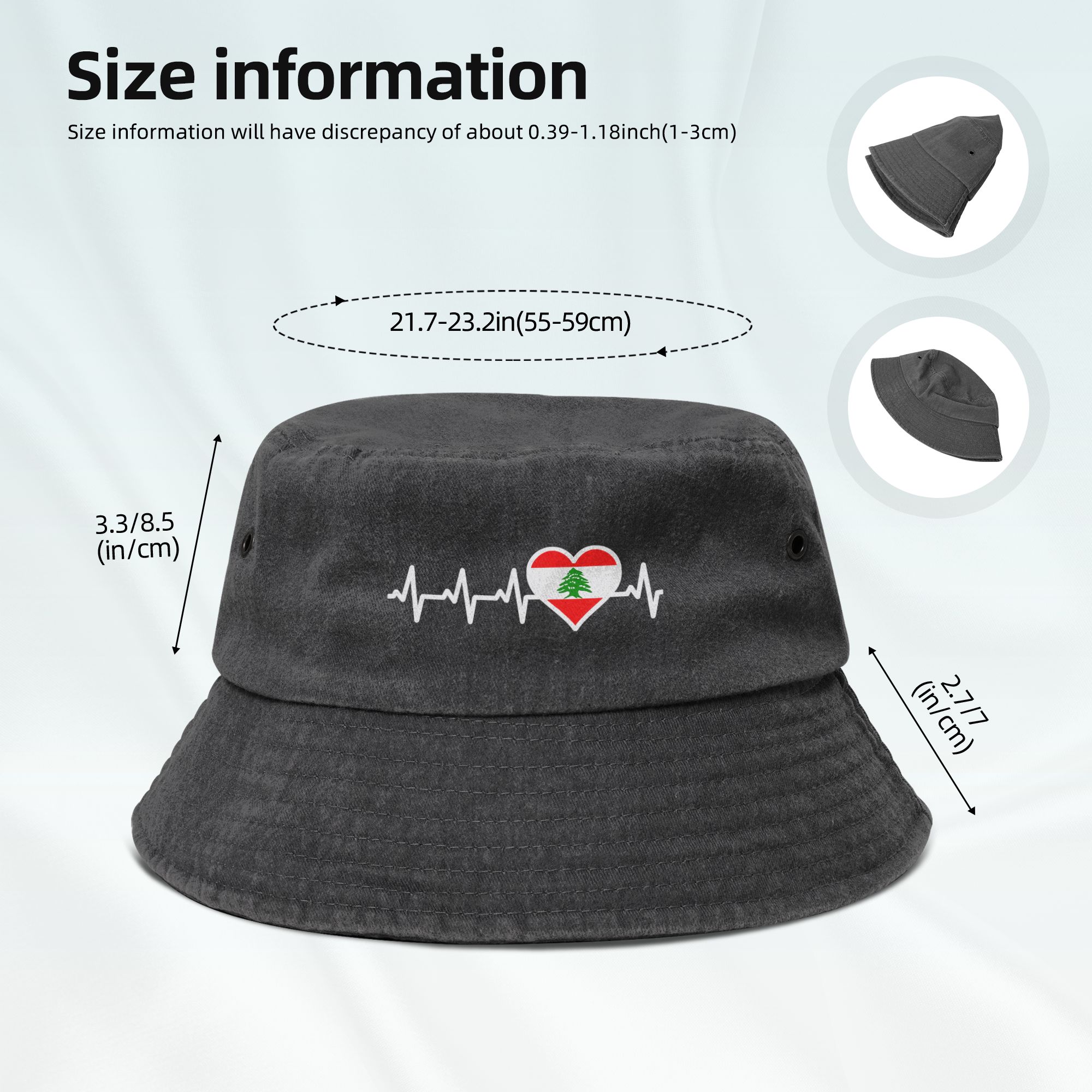 Lebanon Flag Heart Men Women B - Women Accessories Lebanon 评论和价格