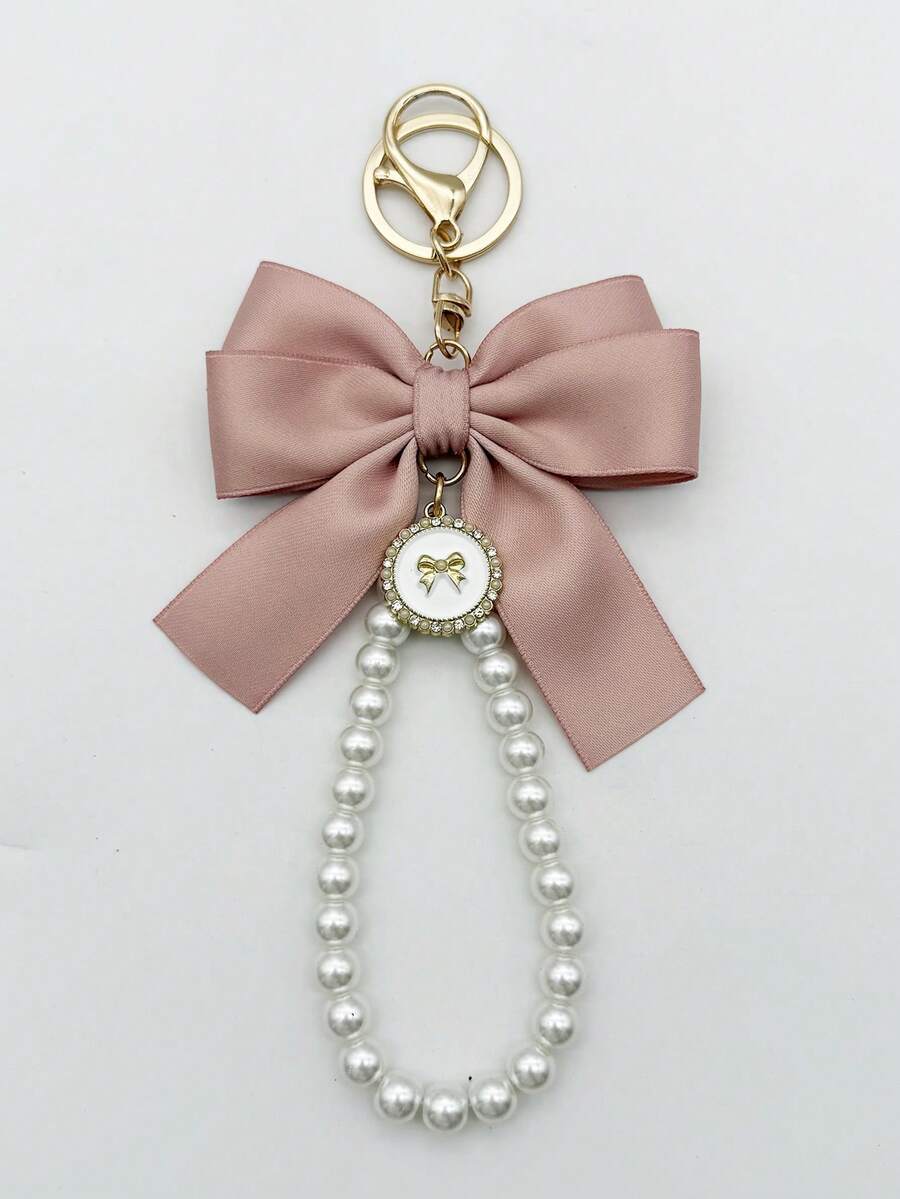 1pc Bow Knot Woven Keychain, F - Women'S Accessories Gift Ideas 评论和价格