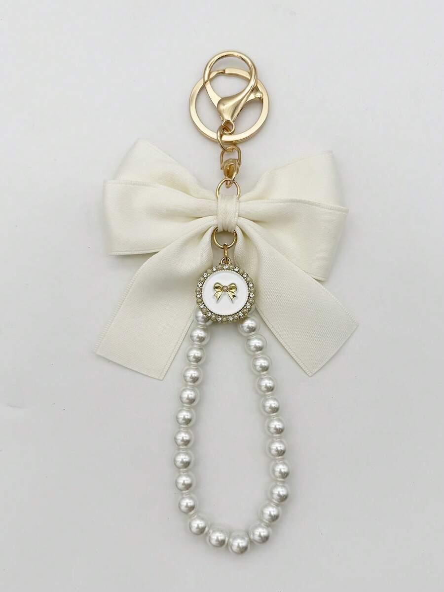 1pc Bow Knot Woven Keychain, F - Women'S Accessories Gift Ideas 评论和价格