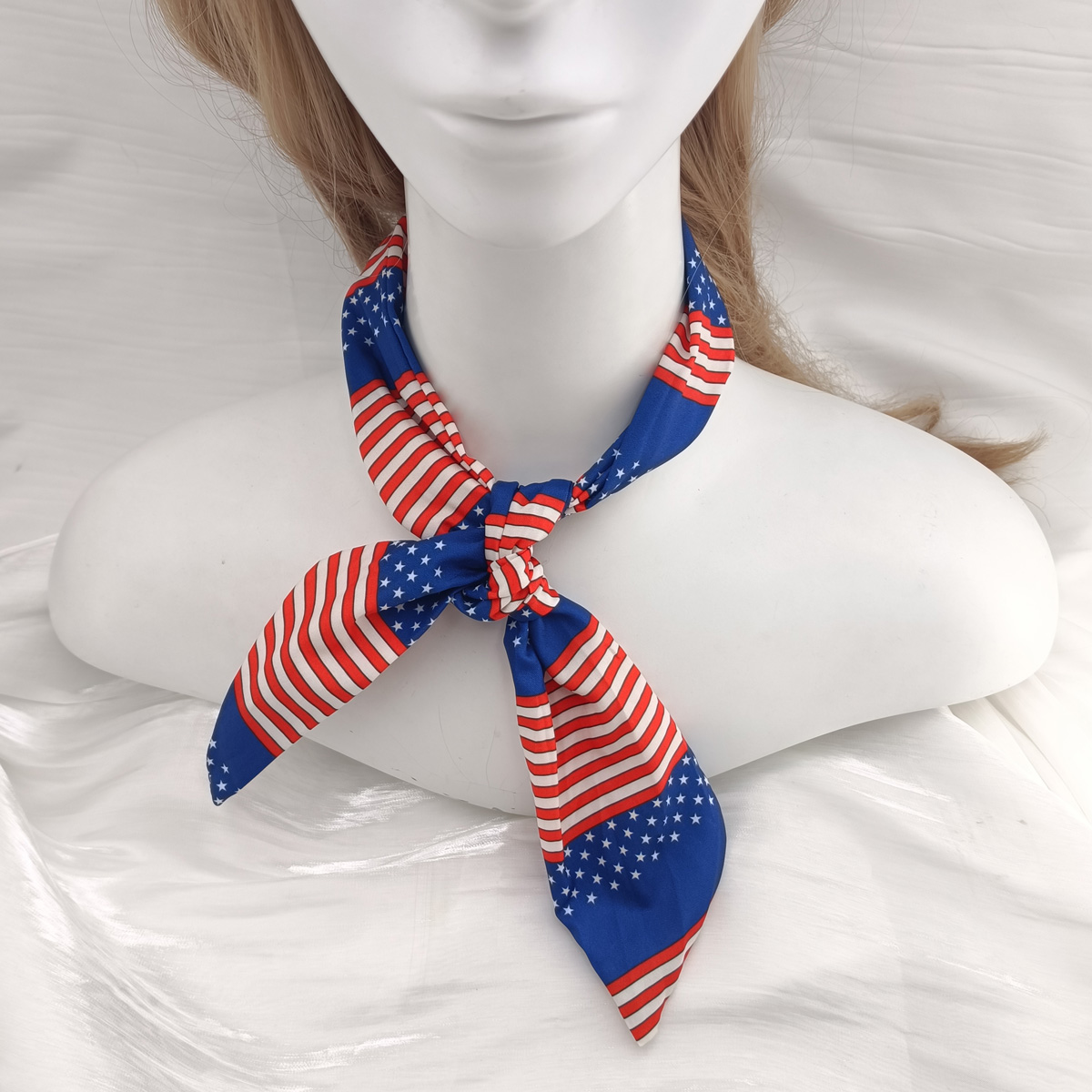1 PCS USA Flag Hair Scrunchies - Women Accessories Usa 评论和价格