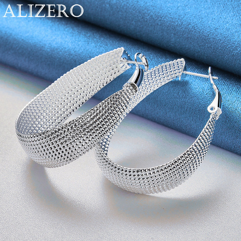 ALIZERO 925 Sterling Silver Ov - Women'S Accessories Gift Ideas 评论和价格