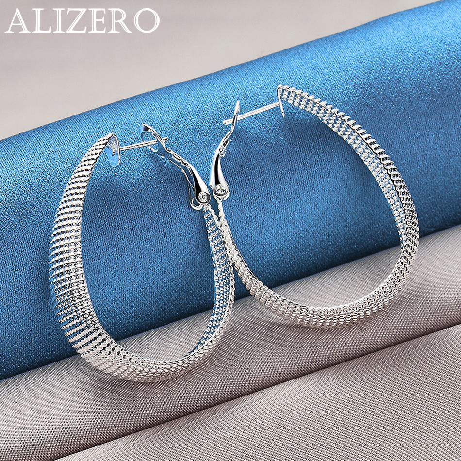 ALIZERO 925 Sterling Silver Ov - Women'S Accessories Gift Ideas 评论和价格